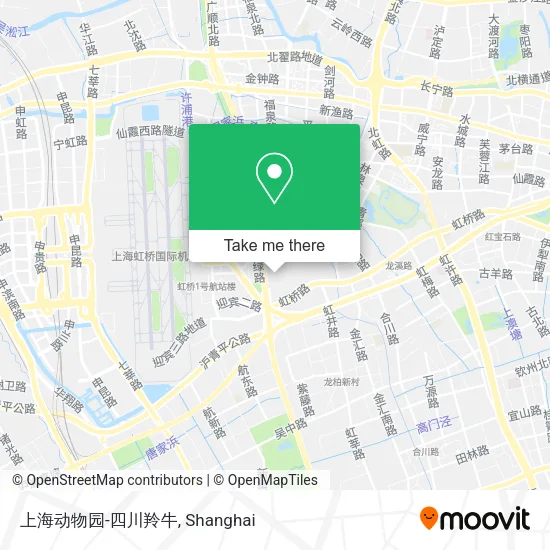 上海动物园-四川羚牛 map
