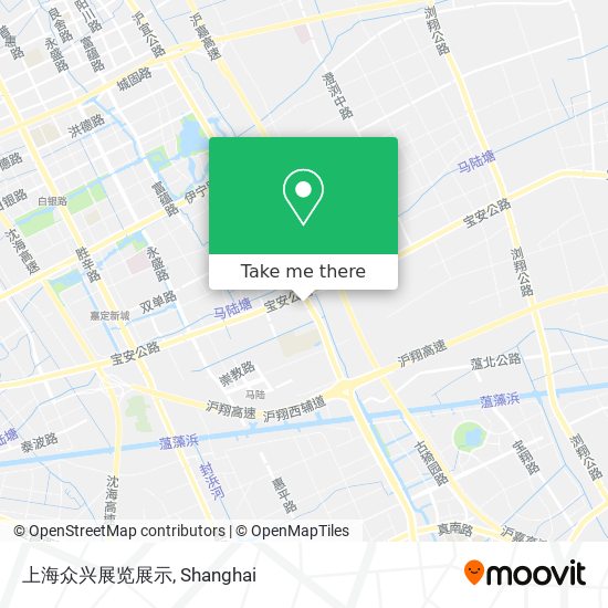 上海众兴展览展示 map