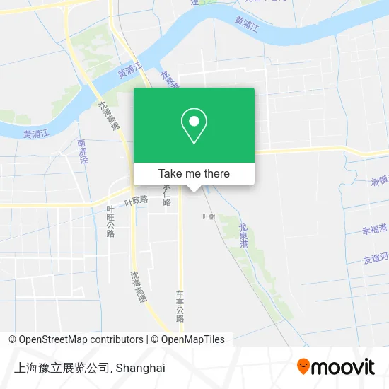 上海豫立展览公司 map