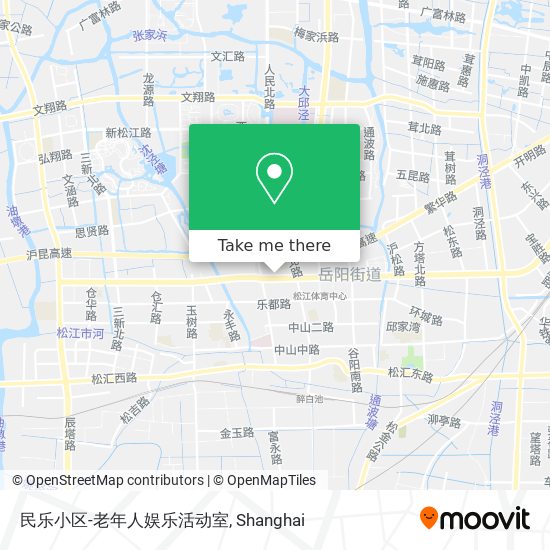 民乐小区-老年人娱乐活动室 map