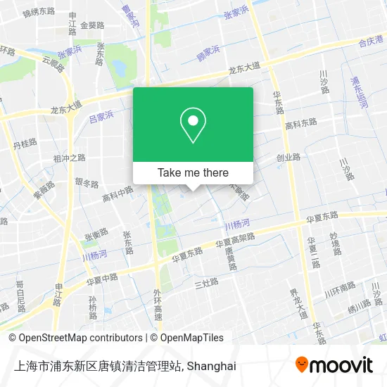 上海市浦东新区唐镇清洁管理站 map