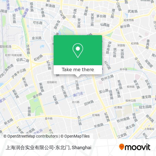 上海润合实业有限公司-东北门 map
