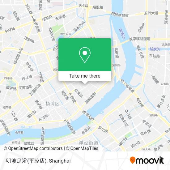 明波足浴(平凉店) map