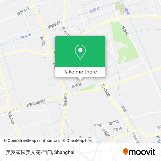 美罗家园美文苑-西门 map