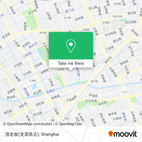 酒老板(龙茗路店) map