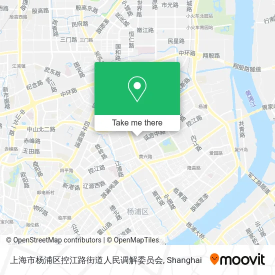 上海市杨浦区控江路街道人民调解委员会 map