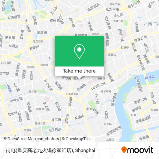 街电(重庆高老九火锅徐家汇店) map