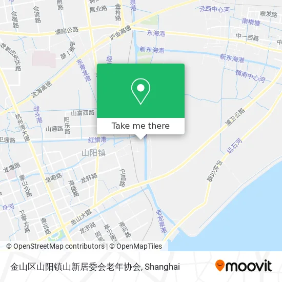 金山区山阳镇山新居委会老年协会 map