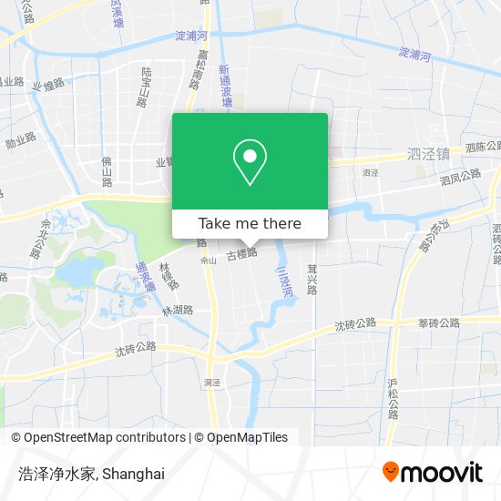 浩泽净水家 map