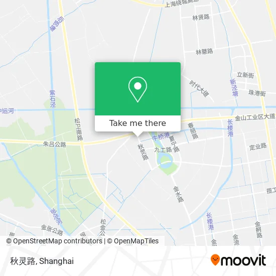 秋灵路 map