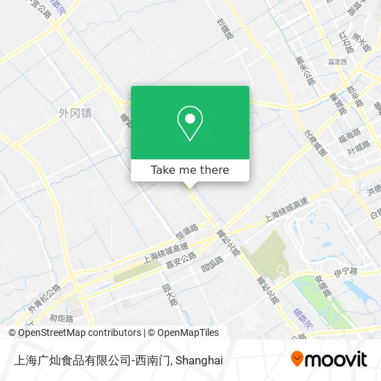 上海广灿食品有限公司-西南门 map