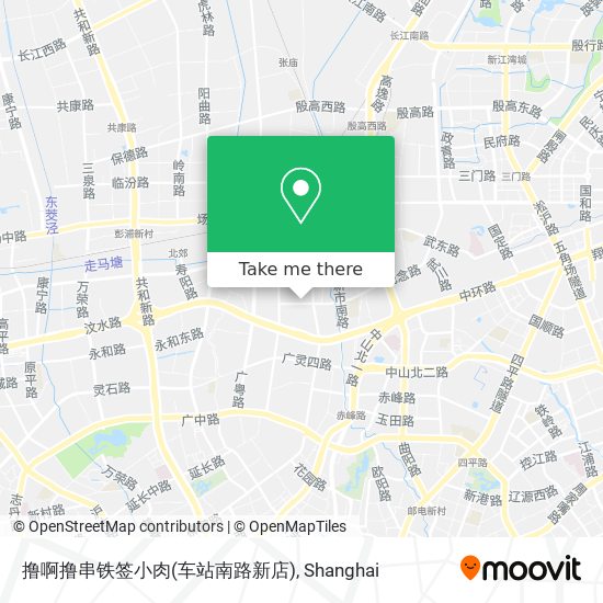 撸啊撸串铁签小肉(车站南路新店) map