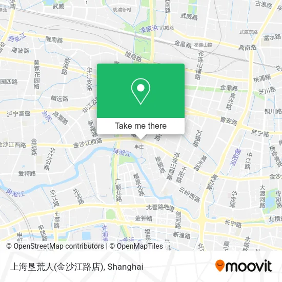 上海垦荒人(金沙江路店) map
