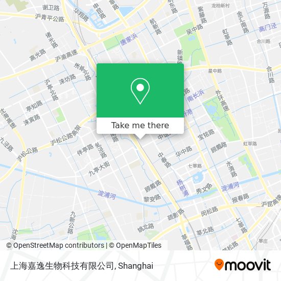上海嘉逸生物科技有限公司 map