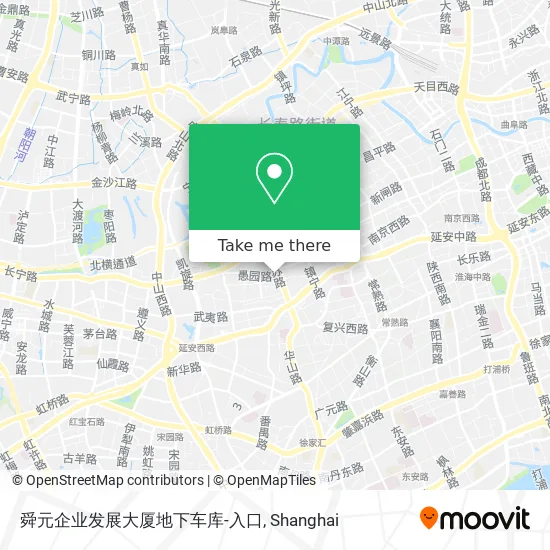 舜元企业发展大厦地下车库-入口 map