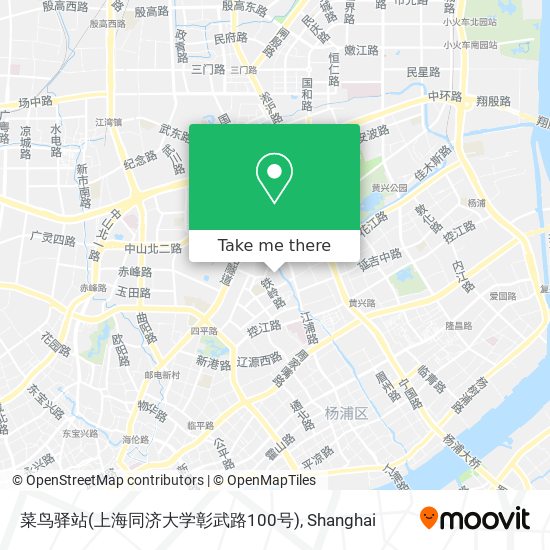 菜鸟驿站(上海同济大学彰武路100号) map
