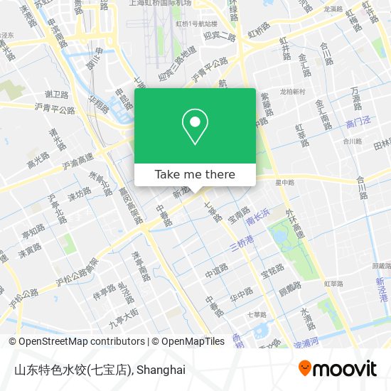 山东特色水饺(七宝店) map