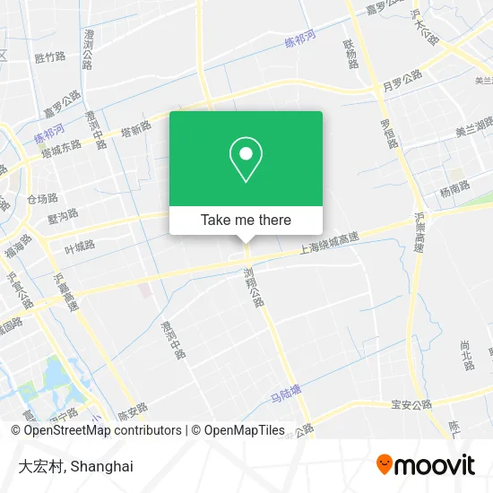 大宏村 map