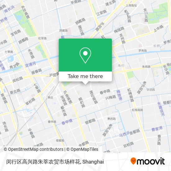 闵行区高兴路朱莘农贸市场样花 map