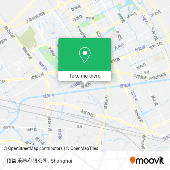 顶益乐器有限公司 map