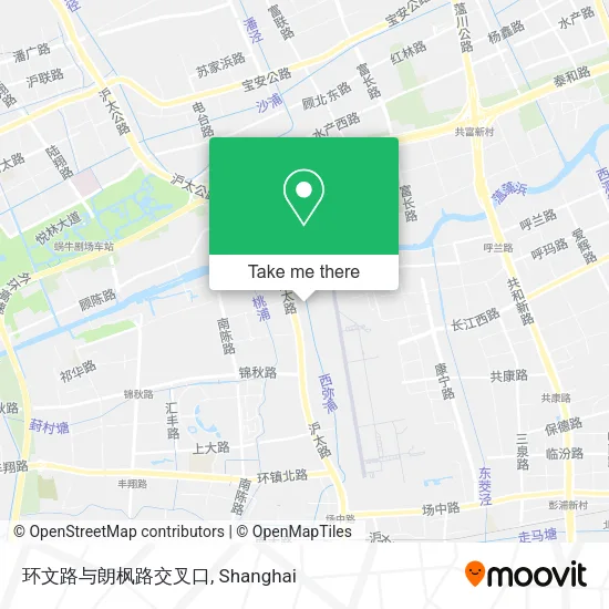 环文路与朗枫路交叉口 map