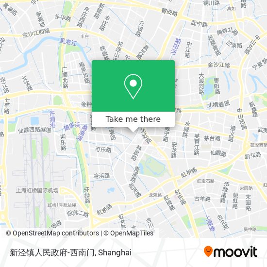 新泾镇人民政府-西南门 map