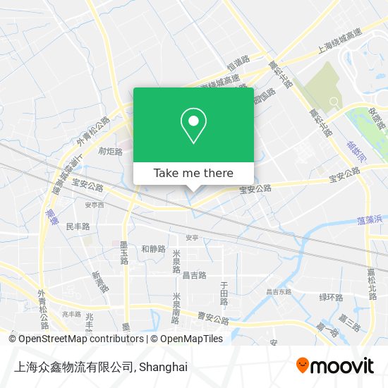 上海众鑫物流有限公司 map