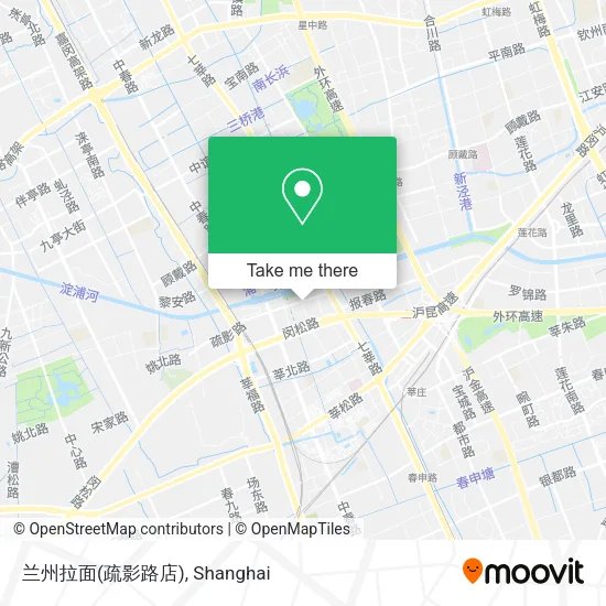 兰州拉面(疏影路店) map