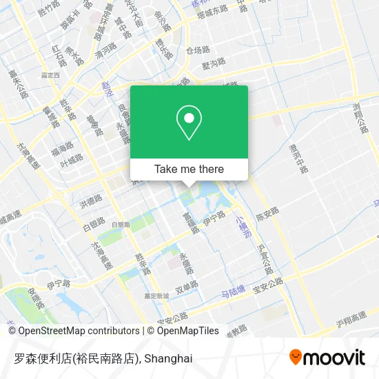 罗森便利店(裕民南路店) map
