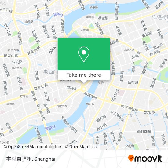 丰巢自提柜 map