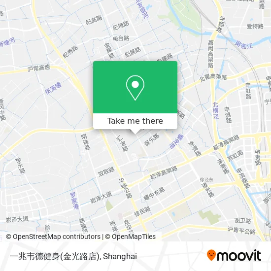 一兆韦德健身(金光路店) map