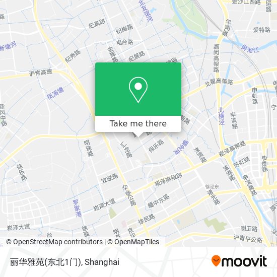 丽华雅苑(东北1门) map