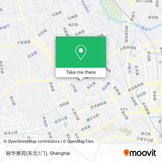 丽华雅苑(东北1门) map