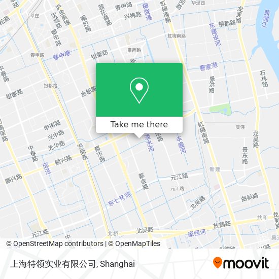 上海特领实业有限公司 map