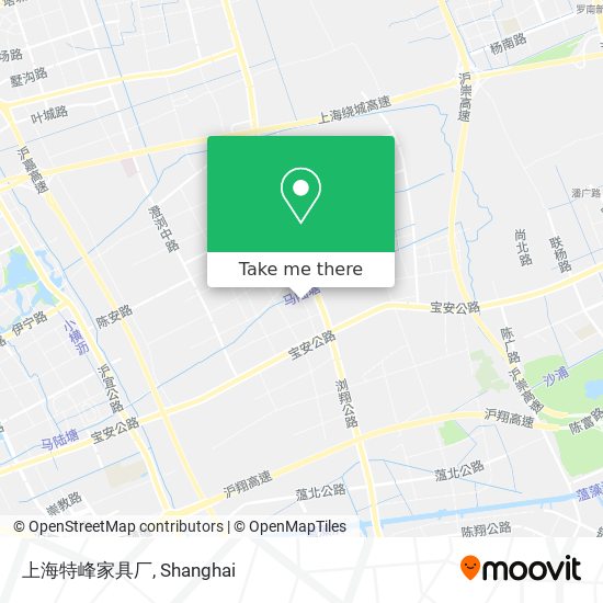 上海特峰家具厂 map