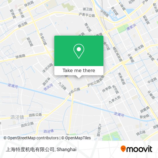 上海特度机电有限公司 map