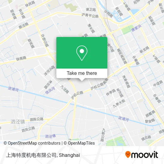 上海特度机电有限公司 map