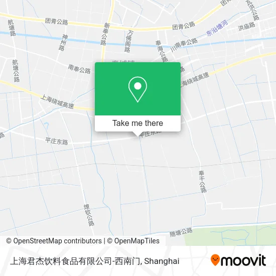上海君杰饮料食品有限公司-西南门 map