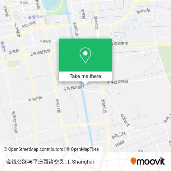 金钱公路与平庄西路交叉口 map