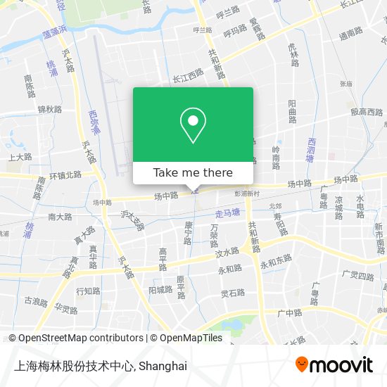 上海梅林股份技术中心 map
