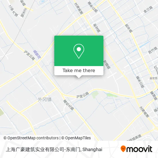 上海广豪建筑实业有限公司-东南门 map