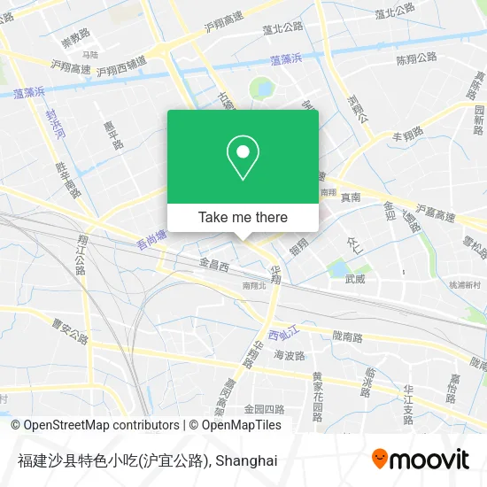 福建沙县特色小吃(沪宜公路) map