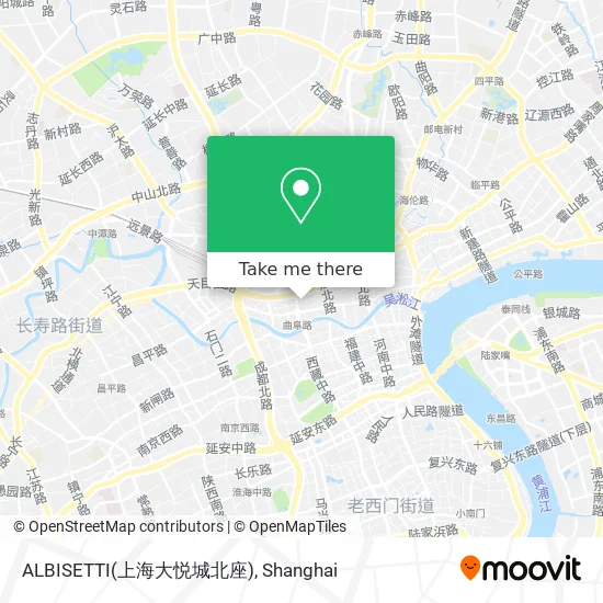 ALBISETTI(上海大悦城北座) map
