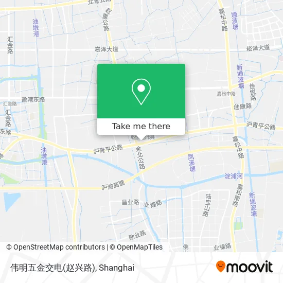 伟明五金交电(赵兴路) map