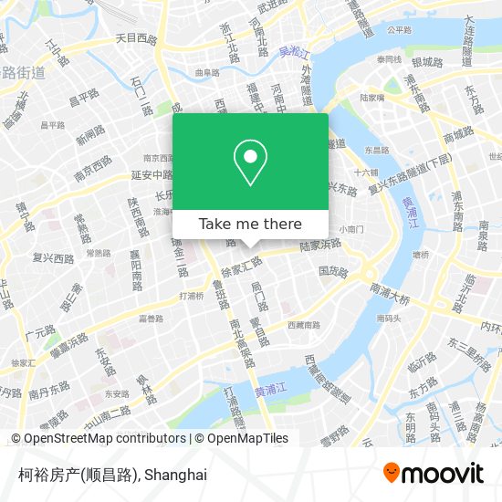 柯裕房产(顺昌路) map