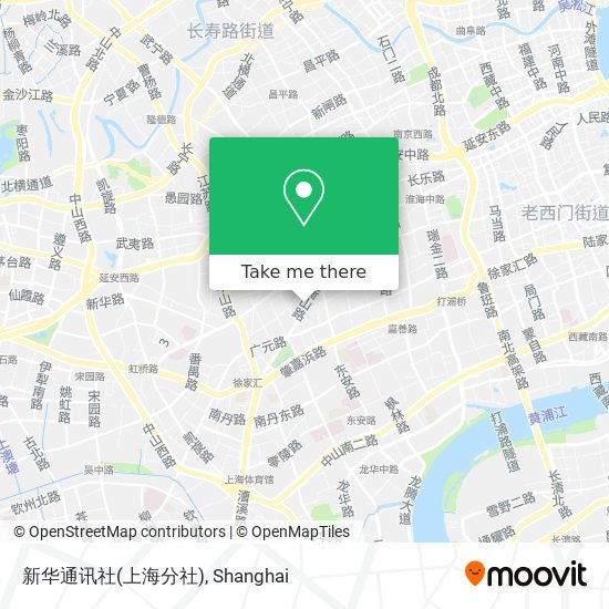 新华通讯社(上海分社) map