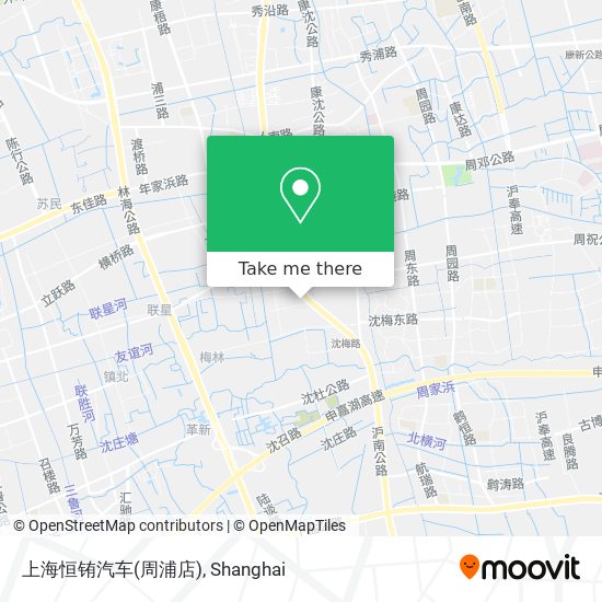 上海恒铕汽车(周浦店) map