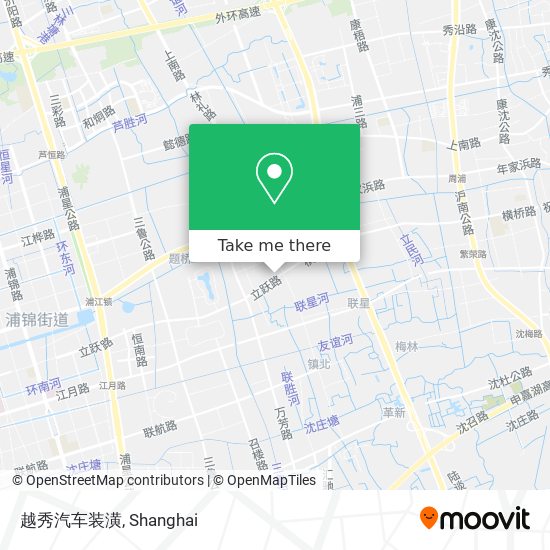 越秀汽车装潢 map