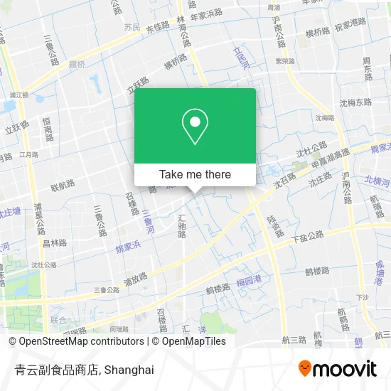 青云副食品商店 map