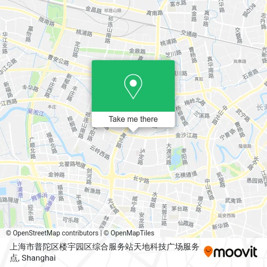 上海市普陀区楼宇园区综合服务站天地科技广场服务点 map